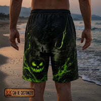 The Haunted Catch Halloween Short Pants