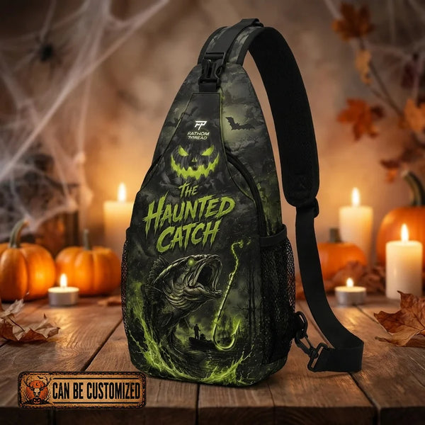 The Haunted Catch Halloween Sling Bag