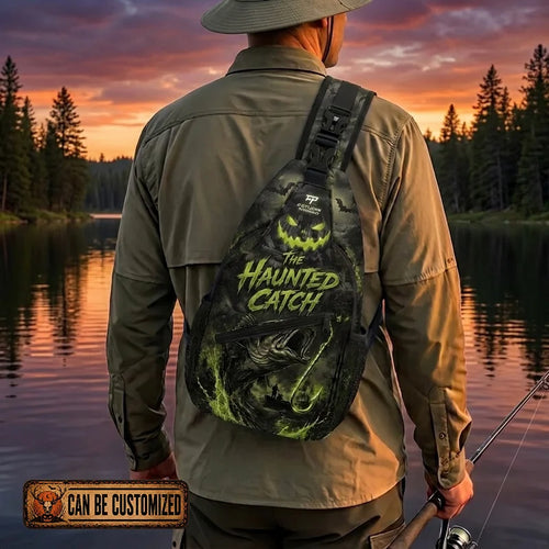 The Haunted Catch Halloween Sling Bag