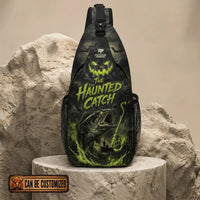 The Haunted Catch Halloween Sling Bag