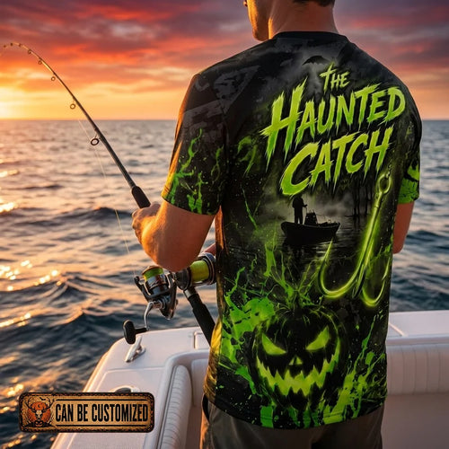 The Haunted Catch Halloween T-Shirt