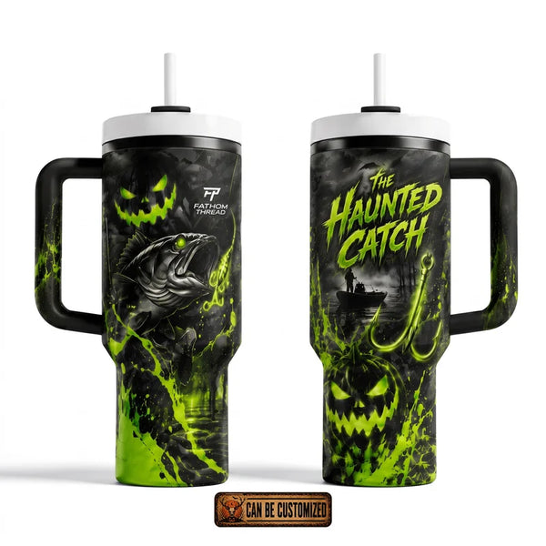 The Haunted Catch Halloween Tumbler