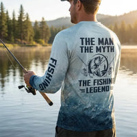 The Man The Myth The Fishing Legend Long Sleeve Shirt