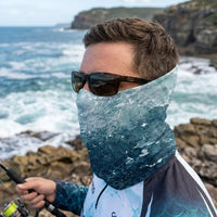 The Man The Myth The Fishing Legend Neck Gaiter