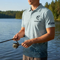 The Man The Myth The Fishing Legend Polo Shirt