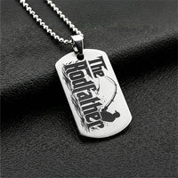 The Rodfather Personalized Dog Tag Necklace