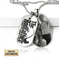 The Rodfather Personalized Dog Tag Necklace