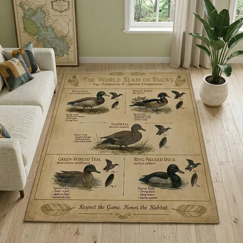 The World Slam of Ducks Duck Hunting Rug 2026