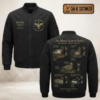 The World Slam of Ducks Waterfowl Hunting Bomber Jacket
