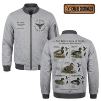 The World Slam of Ducks Waterfowl Hunting Bomber Jacket
