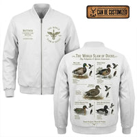 The World Slam of Ducks Waterfowl Hunting Bomber Jacket