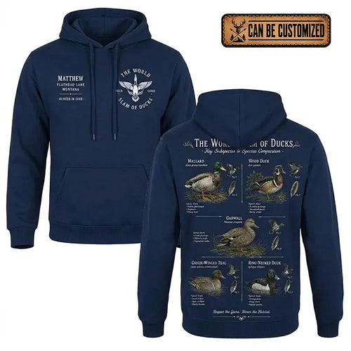 The World Slam of Ducks Waterfowl Hunting Hoodie
