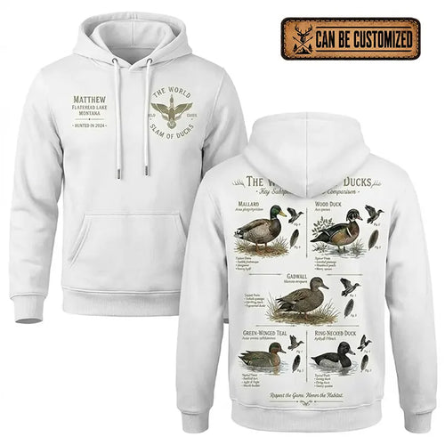 The World Slam of Ducks Waterfowl Hunting Hoodie