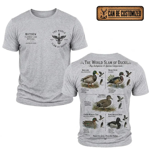 The World Slam of Ducks Waterfowl Hunting T-Shirt