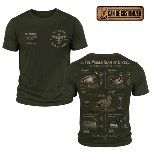 The World Slam of Ducks Waterfowl Hunting T-Shirt