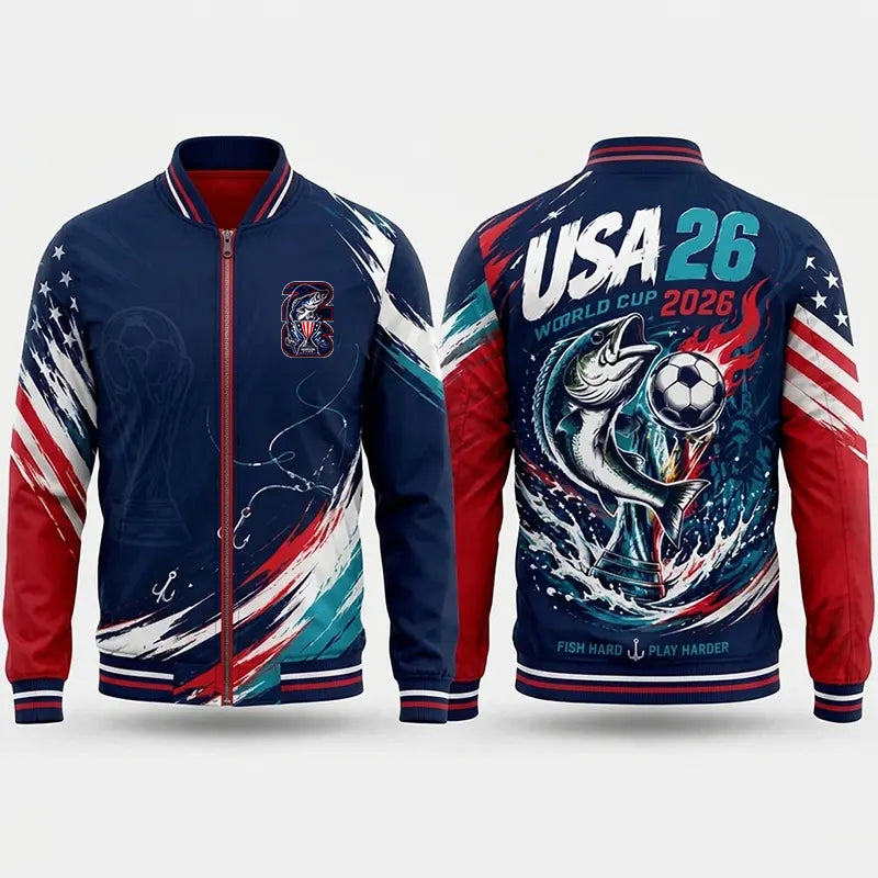USA 2026 World Cup Fishing Bomber Jacket