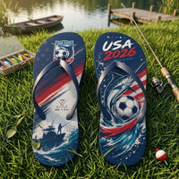 USA 2026 World Cup Fishing Flip Flops