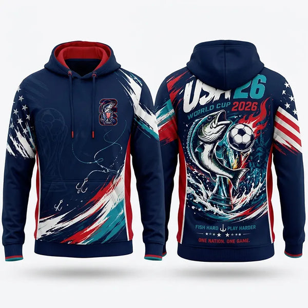 USA 2026 World Cup Fishing Hoodie