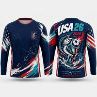 USA 2026 World Cup Fishing Long Sleeve Shirt