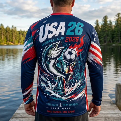 USA 2026 World Cup Fishing Long Sleeve Shirt