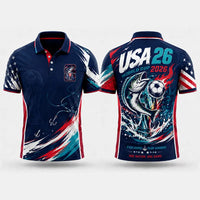USA 2026 World Cup Fishing Polo Shirt