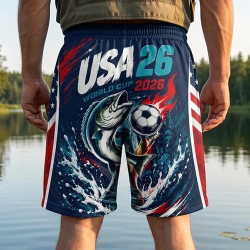 USA 2026 World Cup Fishing Short Pants