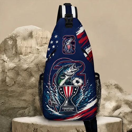USA 2026 World Cup Fishing Sling Bag