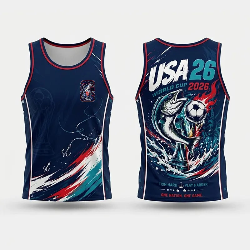 USA 2026 World Cup Fishing Tank Top