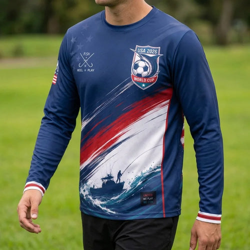 USA 2026 World Cup Fishing Long Sleeve Shirt