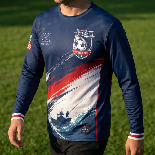 USA 2026 World Cup Fishing Long Sleeve Shirt