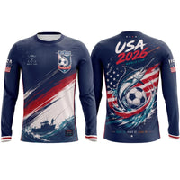 USA 2026 World Cup Fishing Long Sleeve Shirt