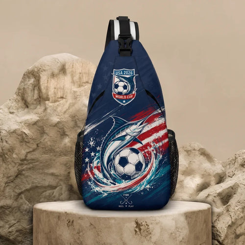 USA 2026 World Cup Fishing Sling Bag