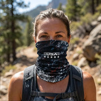 USA 250 Anniversary Patriotic Camo Neck Gaiter