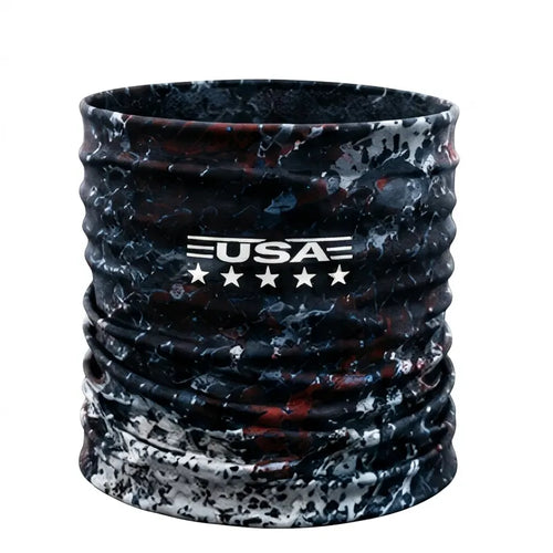 USA 250 Anniversary Patriotic Camo Neck Gaiter