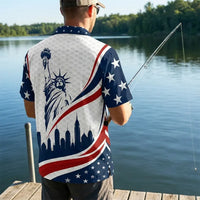 USA 250 Anniversary Statue of Liberty Hawaiian Shirt