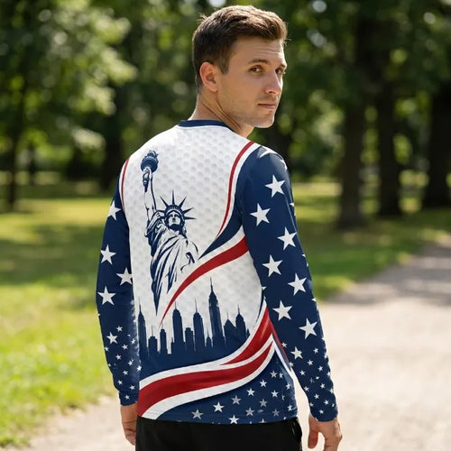 USA 250 Anniversary Statue of Liberty Long Sleeve Shirt
