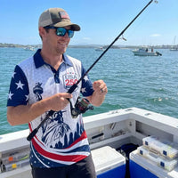 USA 250 Anniversary Statue of Liberty Polo Shirt