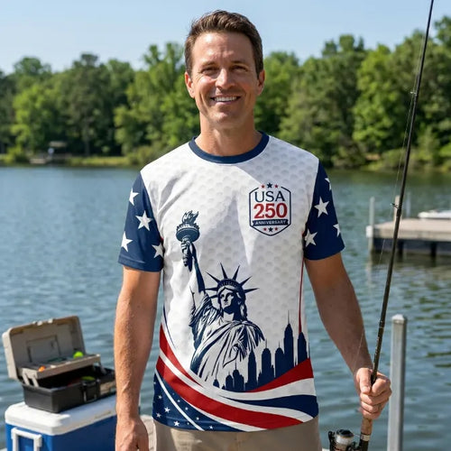USA 250 Anniversary Statue of Liberty T-Shirt