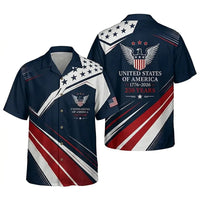 USA 250 Patriotic Eagle Hawaiian Shirt
