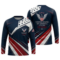 USA 250 Patriotic Eagle Long Sleeve Shirt
