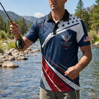 USA 250 Patriotic Eagle Polo Shirt