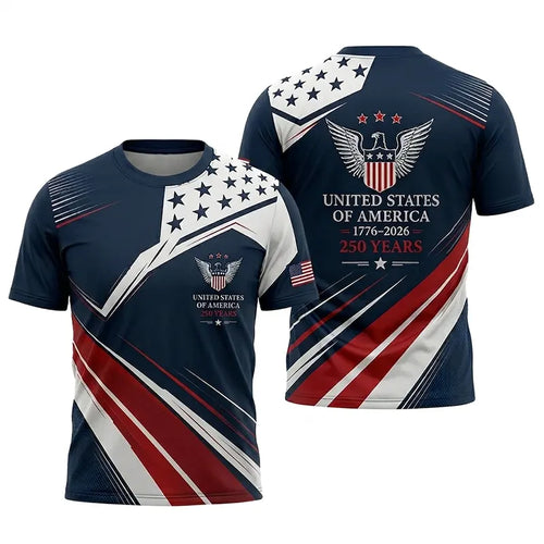 USA 250 Patriotic Eagle T-Shirt