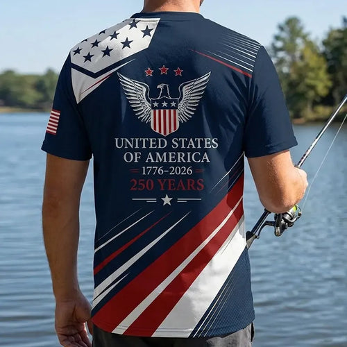 USA 250 Patriotic Eagle T-Shirt