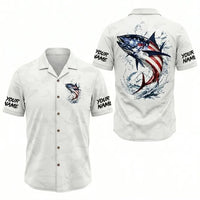 USA 250th Anniversary American Fishing Hawaiian Shirt