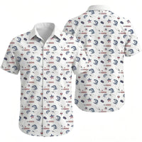 USA 250th Anniversary American Fishing Heritage Hawaiian Shirt