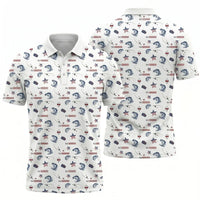 USA 250th Anniversary American Fishing Heritage Polo Shirt
