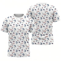 USA 250th Anniversary American Fishing Heritage T-Shirt