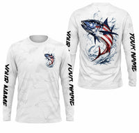 USA 250th Anniversary American Fishing Long Sleeve Shirt