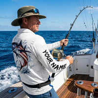 USA 250th Anniversary American Fishing Polo Long Sleeve Shirt