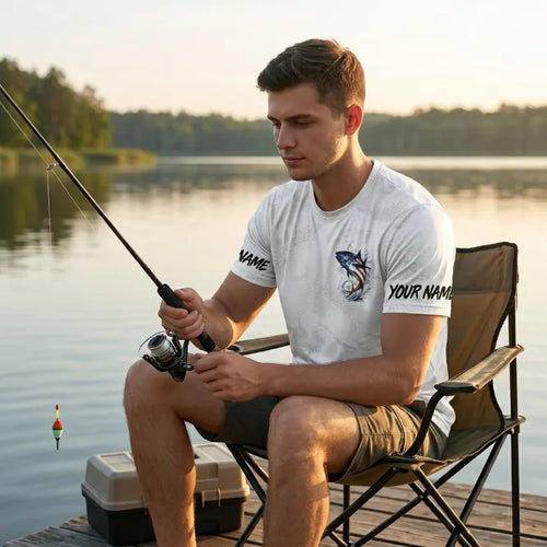 USA 250th Anniversary American Fishing T-Shirt